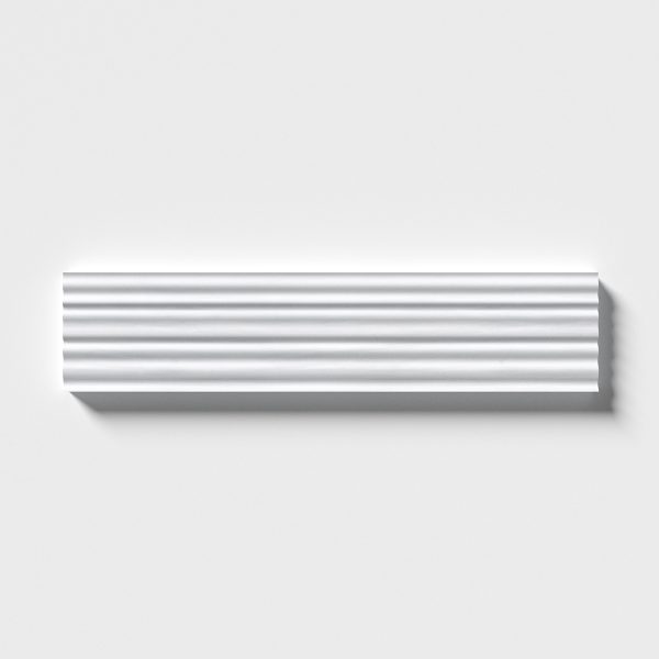 Mia Urbo Stone - fluted grooved marble tile gerippt marmor fliesen Royal Blanc Fine