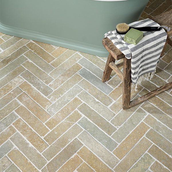 Mia Urbo Stone – Rother Parkiet kamienny - podloga kamienna plytka wapienna antykowana - limestone tumbled - Kalkstein fliesen