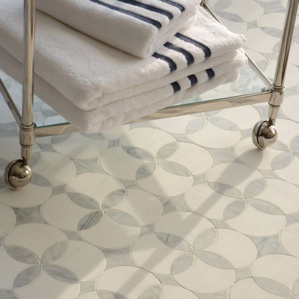 Urbo-Stone-Constantine-White-Water-Jet-luxury-marble-mosaic-Marmormosaik-Steinmosaik