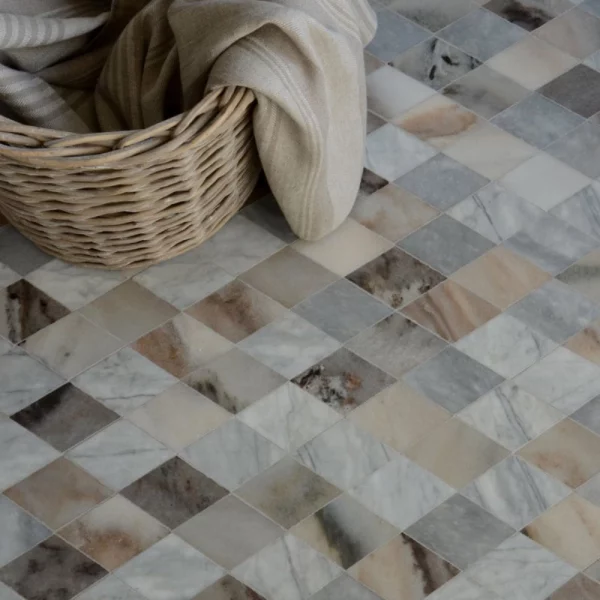 Urbo-Stone-Constantine-White-Water-Jet-marble-mosaic-multikolor-Marmormosaik-Steinmosaik